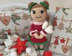 Haakpakket byClaire Kerstmeisje Iris, Hobby en Vrije tijd, Ophalen of Verzenden, Nieuw, Breien of Haken, Wol of Garen