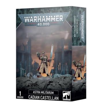 Warhammer 40,000 Astra Militarum Cadian Castellan (Warhammer beschikbaar voor biedingen