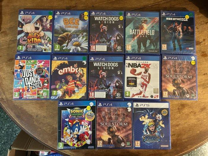 Sony - Playstation 4 (PS4) - and PS5 game bundle - Videogame, Spelcomputers en Games, Spelcomputers | Overige Accessoires