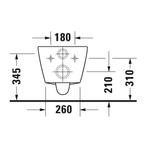 Toilet Duravit D-Neo Wand Compact Rimless Diepspoel 48 cm, Ophalen of Verzenden, Nieuw