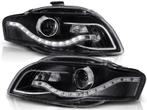 Koplampen Audi A4 B7 Echte LED DRL Zwart ELR, Ophalen of Verzenden, Nieuw