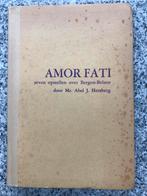 Amor fati. Zeven opstellen over Bergen-Belsen, Gelezen, Mr. Abel J. Herzberg, 20e eeuw of later, Verzenden