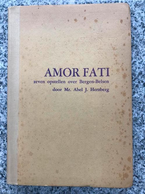 Amor fati. Zeven opstellen over Bergen-Belsen, Boeken, Geschiedenis | Vaderland, Gelezen, 20e eeuw of later, Verzenden