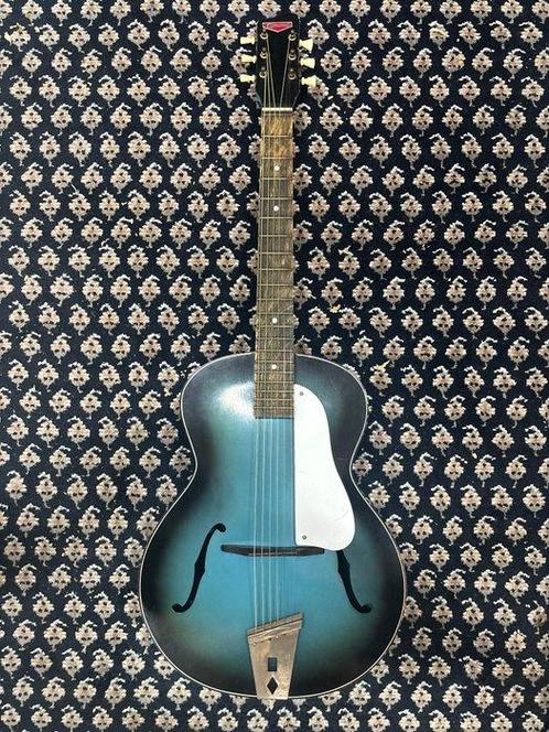 Egmond - Archtop - - Akoestische gitaar - Nederland - 1960, Muziek en Instrumenten, Snaarinstrumenten | Gitaren | Akoestisch