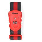 Kofferriem | Master Lock | Cijferslot | 4702EURDRED | 200 cm, Verzenden, Nieuw
