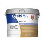 Sigma Siloxan Matt 10L-Ral 9010, Doe-het-zelf en Verbouw, Nieuw, Verf, Ophalen of Verzenden, Overige kleuren