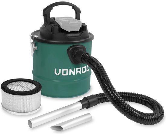 2dekans | VONROC Accu aszuiger VPower 20V – 12L reservoir –, Doe-het-zelf en Verbouw, Gereedschap | Overige machines, Zo goed als nieuw