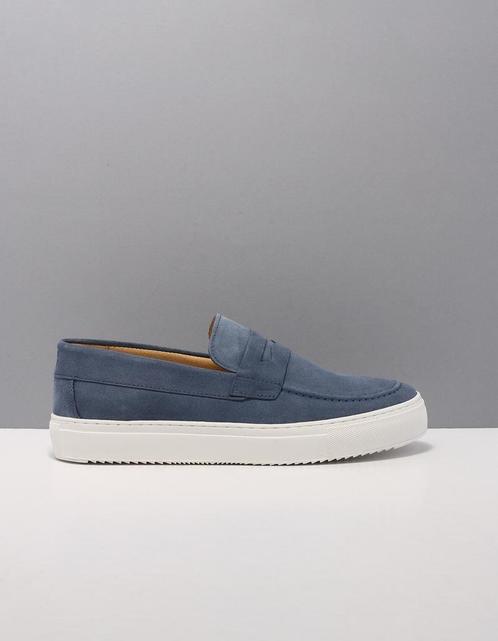 Goosecraft christian loafers heren blauw  blue 1b suede 42, Kleding | Heren, Schoenen, Nieuw, Verzenden