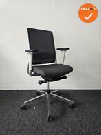 Gispen Zinn bureaustoel - Grijze bekleding - Chroom voetkrui, Werkplek, Ophalen of Verzenden, Gebruikt, Stoel