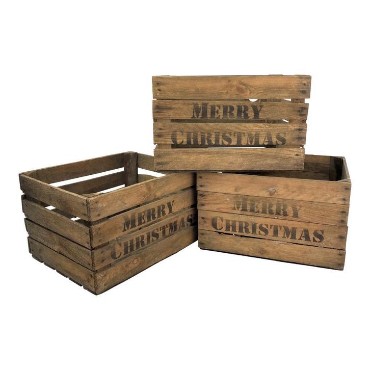 Kisten voor kerstpakket div soorten zie fotos  Nostalgisch!, Diversen, Kerst, Gebruikt, Ophalen