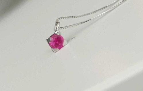 Zonder Minimumprijs - Ketting met hanger - 18 karaat Witgoud, Sieraden, Tassen en Uiterlijk, Antieke sieraden