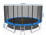 Trampoline 404cm | 12M Garantie | OP=OP, Kinderen en Baby's, Speelgoed | Buiten | Trampolines, Ophalen of Verzenden, Nieuw