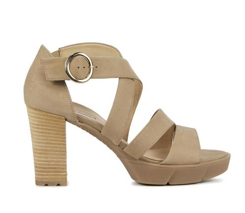 Suede discount sandalen dames