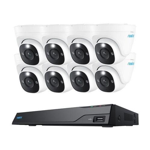 Reolink NVS16-8MD8, slimme 8MP PoE Cameraset met 8 x, Audio, Tv en Foto, Videobewaking, Ophalen of Verzenden