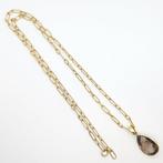 Ketting met hanger - 18 karaat Geel goud - 14.00ct. tw., Sieraden, Tassen en Uiterlijk, Antieke sieraden