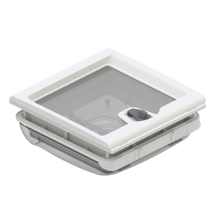 Fiamma Vent 28 F Crystal 28x28cm, Caravans en Kamperen, Kampeeraccessoires, Nieuw