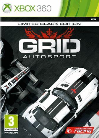 GRID Autosport-Limited Black Edition (Xbox 360) Gebruikt, Spelcomputers en Games, Games | Xbox 360, Zo goed als nieuw, Ophalen of Verzenden