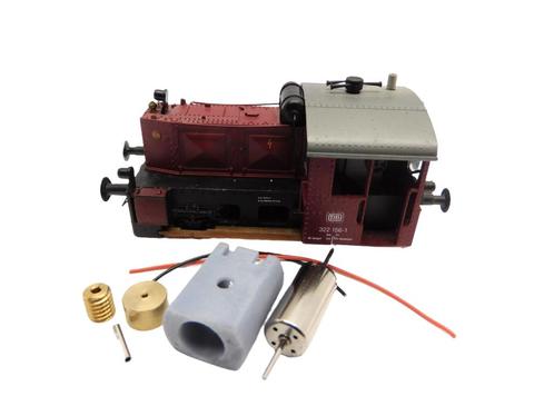 micromotor HBR001C motor ombouwset voor Brawa / Marklin Kof, Hobby en Vrije tijd, Modeltreinen | H0, Gelijkstroom, Overige typen