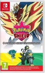 Pokemon Shield + Expansion Pass in Buitenlands Doosje iDEAL!, Spelcomputers en Games, Games | Nintendo Switch, Ophalen of Verzenden