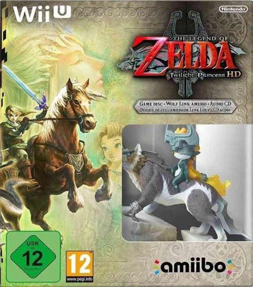 The Legend of Zelda Twilight Princess HD-Amiibo Bundel (Wii, Spelcomputers en Games, Games | Nintendo Wii U, Nieuw, Ophalen of Verzenden
