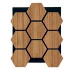 Hexagon Vilt Woodie Paneel Medium, Nieuw