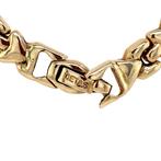 Gouden fantasie collier 14 krt, Sieraden, Tassen en Uiterlijk, Kettingen, Ophalen of Verzenden, Nieuw