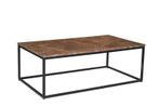 Salontafel Brix Emperador – 120 cm | Bruin Marmer &amp; Zwart, Huis en Inrichting, Tafels | Salontafels, Ophalen, Nieuw