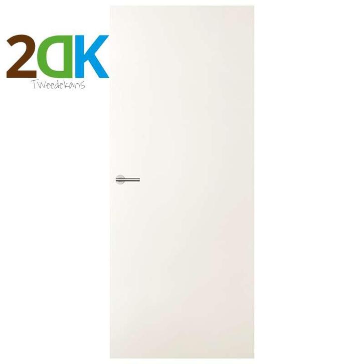 2DK Binnendeur Fertig Wei stomp 88x231,5cm, Doe-het-zelf en Verbouw, Deuren en Horren, Nieuw, 80 tot 100 cm, Hout, 215 cm of meer