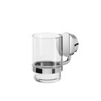 Glashouder met Glas Geesa Opal Chroom, Doe-het-zelf en Verbouw, Sanitair, Ophalen of Verzenden, Nieuw