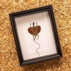 Draakje Taxidermie volledige montage - Red lizard - 23.5 cm, Nieuw