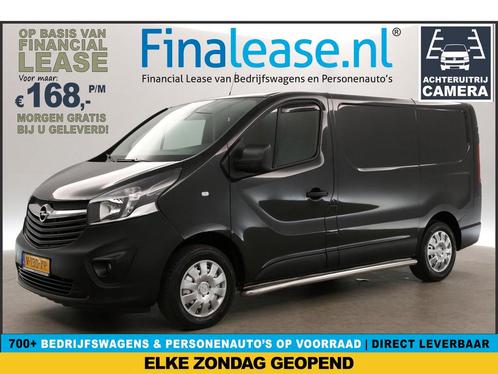 Opel Vivaro 1.6 CDTI L1H1 Airco Cam Cruise TrekH PDC €168pm, Auto's, Bestelauto's, Lease, Handgeschakeld, Diesel, Opel, Zwart