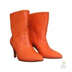 Toral • oranje enkellaarsjes • 37, Kleding | Dames, Schoenen, Toral, Verzenden, Nieuw, Oranje