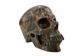 Magpy Steen schedel Museumkwaliteit Gesneden schedel -, Antiek en Kunst