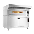 GGM Gastro | Elektrische pizzaoven - 6x 33cm - Handmatig - |, Witgoed en Apparatuur, Onderbouw afzuigkap, Verzenden, Nieuw, Motor