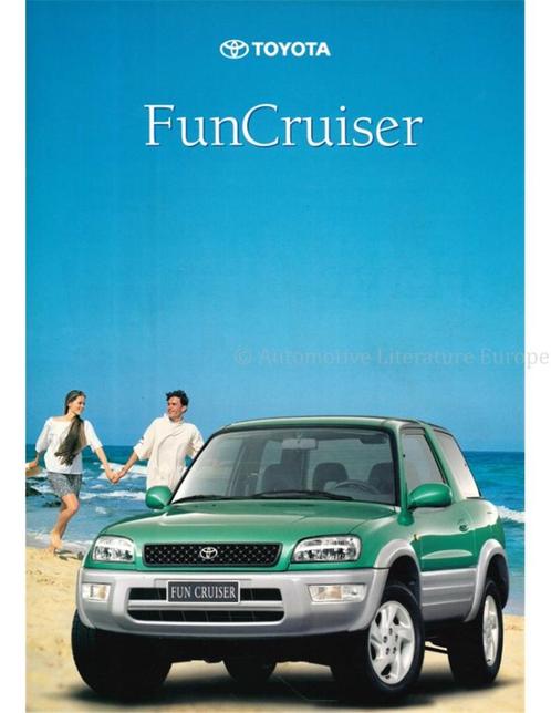 1999 TOYOTA FUN CRUISER BROCHURE NEDERLANDS, Boeken, Auto's | Folders en Tijdschriften, Toyota