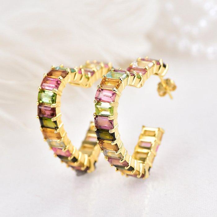 Zonder Minimumprijs - Oorbellen Zilver - Tourmaline -, Sieraden, Tassen en Uiterlijk, Oorbellen