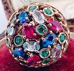 Zonder Minimumprijs - Ring - 9 kt. Roségoud, Zilver, Sieraden, Tassen en Uiterlijk, Ringen, Nieuw