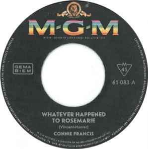 vinyl single 7 inch - Connie Francis - Whatever Happened..., Cd's en Dvd's, Vinyl Singles, Zo goed als nieuw, Verzenden