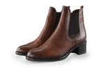 Linea Zeta Chelsea boots in maat 37 Bruin | 10% extra, Kleding | Dames, Schoenen, Bruin, Verzenden, Overige typen, Zo goed als nieuw