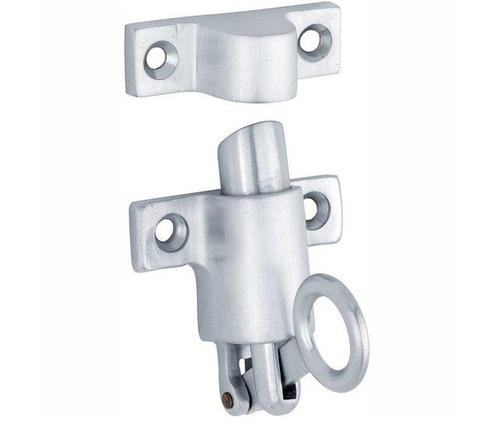 Raamknip Elegant met sluitkom mat chroom, Doe-het-zelf en Verbouw, Hang- en Sluitwerk, Nieuw, Ophalen of Verzenden
