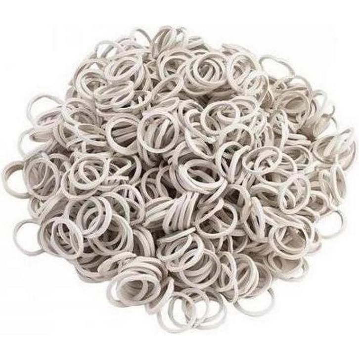 MM Eurotool Witte paardenmanen elastiekjes - 800 stuks -..., Dieren en Toebehoren, Paarden en Pony's | Overige Paardenspullen