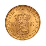 Gouden tientje (Wilhelmina en Willem 3), Postzegels en Munten, Edelmetalen en Baren, Verzenden, Goud