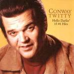 cd - Conway Twitty - Hello Darlin  15 #1 Hits, Cd's en Dvd's, Zo goed als nieuw, Verzenden