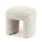 Hocker Sahi - Taupe- 230303 - By-boo pillows & plaids, Nieuw