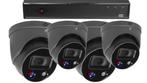 Beveiligingscamera set - 4x Dome camera PRO, Nieuw, Buitencamera, Verzenden