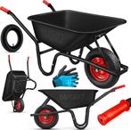 MASKO® Kruiwagen 100L met Luchtbanden max. 250kg laadvermoge, Verzenden, Nieuw