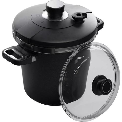 AMT Gastroguss Drukpan set - 24 cm - 7 liter - non-stick..., Huis en Inrichting, Keuken | Potten en Pannen, Nieuw, Ophalen of Verzenden