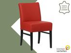 Leren eetkamerstoel Hold - Toledo Ducati (rood) - Poten, Huis en Inrichting, Stoelen, Overige kleuren, Nieuw, Leer, Ophalen of Verzenden