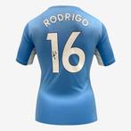 Rodri Signed Manchester City Football Shirt - 2021-22 Home, Ophalen of Verzenden, Nieuw