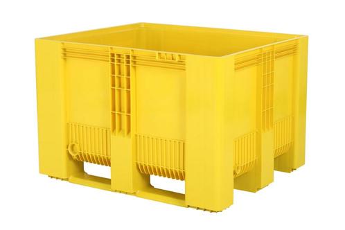 SB3 kunststof palletbox - 1200 x 1000 mm - 3 palletsledes -, Doe-het-zelf en Verbouw, Kratten en Dozen, Nieuw, Ophalen of Verzenden